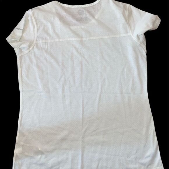 Nice blue women Columbia graphic T-shirt size Medium - Picture 3 of 3